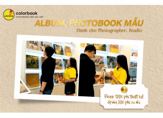 Album Photobook Mẫu dành riêng cho Photographer, Studio