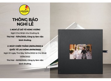 Thông báo NGHỈ LỄ GIỔ TỔ HÙNG VƯƠNG & 30/4 - 1/5/2022