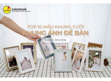 Top 10 khung ảnh cưới để bàn