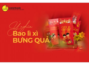 Lì xì cho đội bưng quả