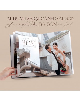 Thiết kế Album cưới ngoại cảnh